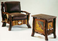 Juniper Ledger Chair and Cabinet
